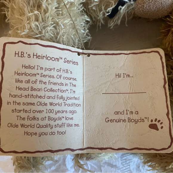 Boyds Bears Set of 4 (3 with Tags) Tyler Glorybear American Flag - Picture 6 of 16